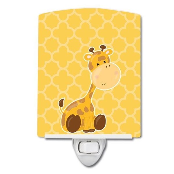 Carolines Treasures Carolines Treasures BB8609CNL Giraffe Ceramic Night Light BB8609CNL